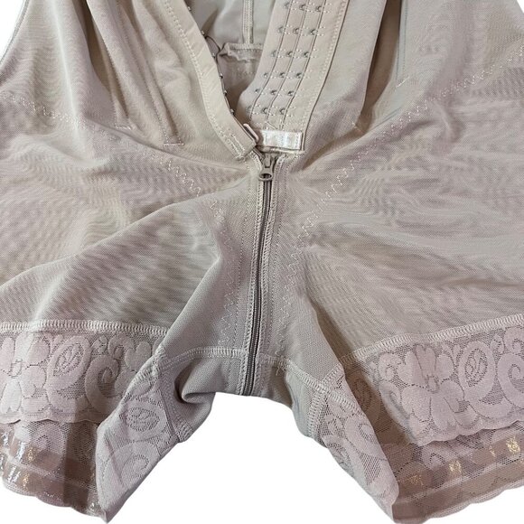 High-Waisted Beige Shapewear - Picture 6 of 7